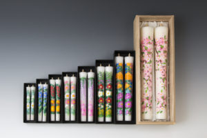 Aizu painted candles